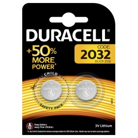 DURACELL BATTERIA A BOTTONE CR2032 PZ. 2 DURACELL BATTERIA A BOTTONE CR2032 PZ. 2