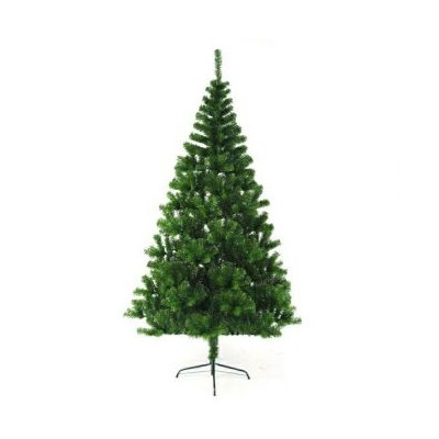 ALBERO DI NATALE ROCCARASO 896TIPS BASE IN METALLO CM. 210