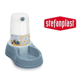 BREAK RESERVE DISTRIBUTORE DI ACQUA PER CANI E GATTI  LT. 3,5 BLU ACCIAIO BREAK RESERVE DISTRIBUTORE DI ACQUA PER CANI E GATTI LT. 3,5