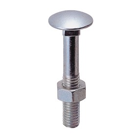 BULLONI PER LEGNO IN ACCIAIO ZINCATO MM. 6x50 PZ. 15 BULLONI PER LEGNO IN ACCIAIO ZINCATO MM. 6x50 PZ. 15
