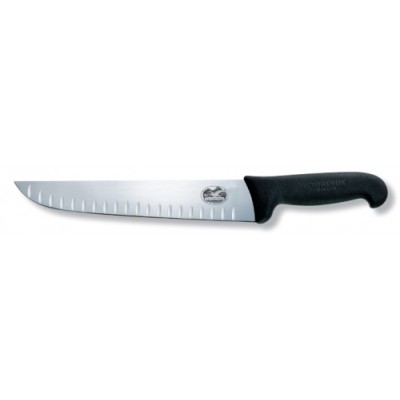 VICTORINOX COLTELLO DA MACELLO ALVEOLATO MANICO IN FIBROX CM. 23