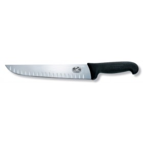 VICTORINOX COLTELLO DA MACELLO ALVEOLATO MANICO IN FIBROX CM. 26 VICTORINOX COLTELLO DA MACELLO ALVEOLATO MANICO IN FIBROX CM. 26