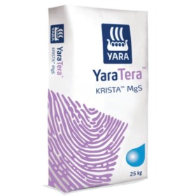 YARA KRISTA-MgS CONCIME A BASE DI SOLFATO DI  MAGNESIO 0.0.0+16MgO+13S03 KG. 25 YARA KRISTA-MgS CONCIME A BASE DI SOLFATO DI MAGNESIO