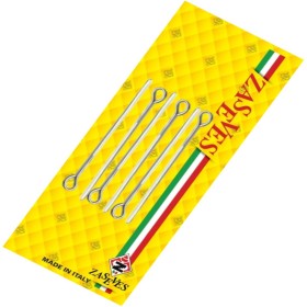 ZASEVES Art N. 15CX6BL SPIEDINI IN ACCIAIO INOX CM. 20 PZ. 6 ZASEVES Art N. 15CX6BL SPIEDINI IN ACCIAIO INOX CM. 20 PZ. 6