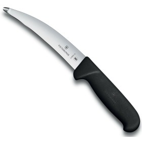 VICTORINOX COLTELLO PER EVISCERARE CARNE E PESCE MANICO IN FIBROX CM. 15 VICTORINOX COLTELLO PER EVISCERARE CARNE E PESCE MANICO IN