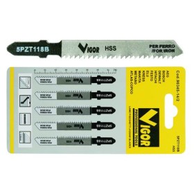 VIGOR LAME PER SEGHETTO ATTACCO BOSCH ME/MEDI T118B PZ. 5 VIGOR LAME PER SEGHETTO ATTACCO BOSCH ME/MEDI T118B PZ. 5