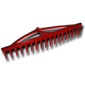 RASTRELLO IN PLASTICA HAY PER FIENO 18 DENTI RASTRELLO IN PLASTICA HAY PER FIENO 18 DENTI
