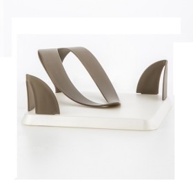 REGGITOVAGLIOLI IN PLASTICA Madreperla-Tortora 7532C REGGITOVAGLIOLI IN PLASTICA Madreperla-Tortora 7532C