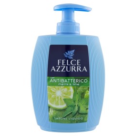 FELCE AZZURRA SAPONE LIQUIDO FRESCO MENTA E LIME ANTIBATTERICO ml. 300 FELCE AZZURRA SAPONE LIQUIDO FRESCO MENTA E LIME ANTIBATTERICO