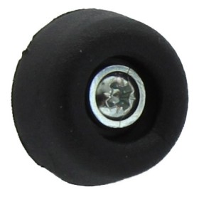 CONFEZIONE 8 SOTTOSEDIE CONO CON VITI MM. 30 NERO CONFEZIONE 8 SOTTOSEDIE CONO CON VITI MM. 30 NERO