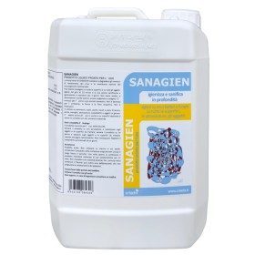 SANAGIEN igienizza e sanifica in profondità pronto uso contro funghi e batteri per la profilassi COVID-19 CORONA VIRUS lt. 20 SANAGIEN igienizza e sanifica in profondità pronto uso contro funghi e batteri per la profilassi COVID-19 CORONA VIRUS lt. 20