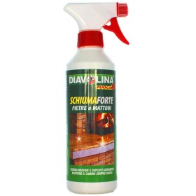 DIAVOLINA SCHIUMA FORTE PIETRE E MATTONI CAMINO SPRAY 500 ML DIAVOLINA SCHIUMA FORTE PIETRE E MATTONI CAMINO SPRAY 500 ML