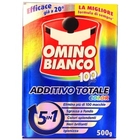 OMINO BIANCO ADDITIVO COLOR 100 PIU' 5 IN 1 500 GR OMINO BIANCO ADDITIVO COLOR 100 PIU' 5 IN 1 500 GR