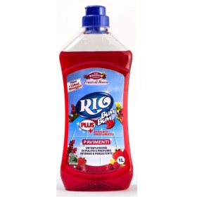 RIO BUM BUM PLUS DETERGENTE PAVIMENTI FRUTTI DI BOSCO 1 LT RIO BUM BUM PLUS DETERGENTE PAVIMENTI FRUTTI DI BOSCO 1 LT