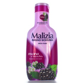 MALIZIA BAGNOSCHIUMA MORA E MUSCHIO ml. 1000 MALIZIA BAGNOSCHIUMA MORA E MUSCHIO ml. 1000