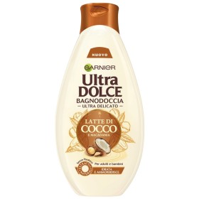 GARNIER ULTRA DOLCE BAGNOSCHIUMA DOCCIA LATTE DI COCCO E MACADAMIA ml. 500 GARNIER ULTRA DOLCE BAGNOSCHIUMA DOCCIA LATTE DI COCCO E