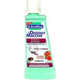 DR.BECKMANN DISSOLVI MACCHIE 02 FRUTTA E BEVANDE E VINO ROSSO ML. 50 DR.BECKMANN DISSOLVI MACCHIE 02 FRUTTA E BEVANDE E VINO ROSSO