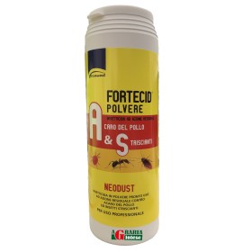 FORTECID IN MICRO GRANULI INSETTICIDA CONTRO INSETTI VOLANTI E STRISCIANTI ACARI GR. 500 FORTECID POLVERE NEODUST INSETTICIDA CONTRO INSETTI VOLANTI E