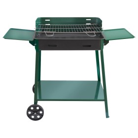 BARBECUE A CARBONE GARDENIA FUEGO IN METALLO cm. 60x40x85h. BARBECUE A CARBONE GARDENIA FUEGO IN METALLO cm. 60x40x85h.