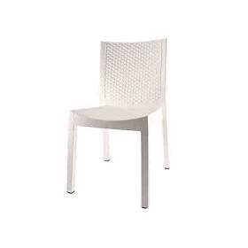 DIMAPLAST SEDIA IN RESINA RHATTAN PANAREA COLORE BIANCA DIMAPLAST SEDIA IN RESINA RHATTAN PANAREA COLORE BIANCA