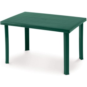 DIMIPLAST TAVOLO IN RESINA CALAF GARDEN VERDE cm. 120x80x72h. DIMIPLAST TAVOLO IN RESINA CALAF GARDEN VERDE cm. 120x80x72h.