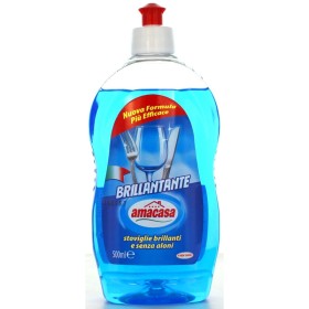 AMACASA BRILLANTANTE PER STOVIGLIE 500 ML. AMACASA BRILLANTANTE PER STOVIGLIE 500 ML.