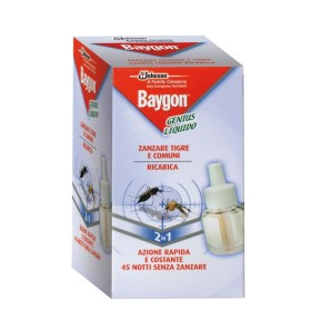 BAYGON GENIUS INSETTICIDA ZANZARE RICARICA LIQUIDA 45 NOTTI BAYGON GENIUS INSETTICIDA ZANZARE RICARICA LIQUIDA 45 NOTTI