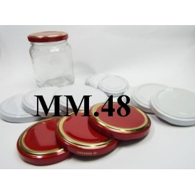 TAPPO  48 PER VASETTO IN VETRO pz. 20 TAPPO  48 PER VASETTO IN VETRO pz. 20