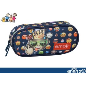 ASTUCCIO BORSELLINO PORTACOLORI IN TESSUTO ORGANIZZATO EMOJI KING 48/12 cm. 21 ASTUCCIO BORSELLINO PORTACOLORI IN TESSUTO ORGANIZZATO EMOJI KING 48/12 cm. 21