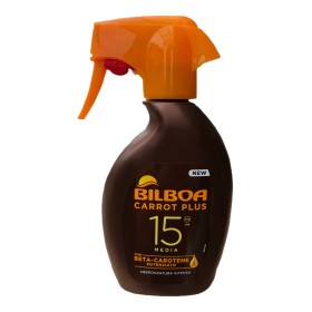 BILBOA CARROT PLUS SPRAY SOLARE ABBRONZATURA MEDIA PROTEZIONE 15 IN TRIGGER ml. 250 BILBOA CARROT PLUS SPRAY SOLARE ABBRONZATURA MEDIA PROTEZIONE