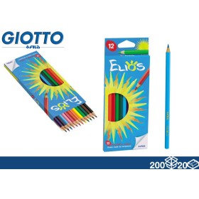 GIOTTO COLORI ELIOS LACCATI IN LEGNO CONF. DA 12 PEZZI GIOTTO COLORI ELIOS LACCATI IN LEGNO CONF. DA 12 PEZZI