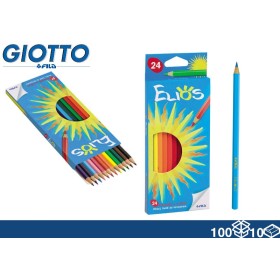 GIOTTO COLORI ELIOS LACCATI IN LEGNO CONF. DA 24 PEZZI GIOTTO COLORI ELIOS LACCATI IN LEGNO CONF. DA 24 PEZZI