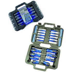 HU-FIRMA SERIE CACCIAVITI/INSERTI  CROMO-VAN SET PZ. 58 HU-FIRMA SERIE CACCIAVITI/INSERTI  CROMO-VAN SET PZ. 58