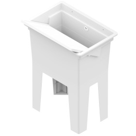 LAVATOIO IN RESINA CON MONOBLOCCO CM. 59x41 LAVATOIO IN RESINA CON MONOBLOCCO CM. 59x41