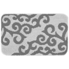 TAPPETO PER BAGNO IN POLIPROPILENE AMALFI CM. 50x80 GRIGIO TAPPETO PER BAGNO IN POLIPROPILENE AMALFI CM. 50x80 GRIGIO