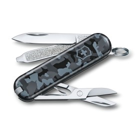 VICTORINOX CLASSIC COLTELLO PORTACHIAVI MULTIUSO NAVY CAMO 0.6223.942 VICTORINOX CLASSIC COLTELLO PORTACHIAVI MULTIUSO NAVY CAMO