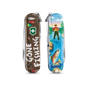 VICTORINOX CLASSIC MM. 58 LIMITED EDITION 2020 Gone Fishing cod. 0.6223.L2005 VICTORINOX CLASSIC MM. 58 LIMITED EDITION 2020 Gone Fishing