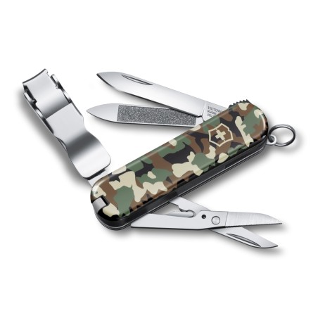 Victorinox coltello tagliaughie NailClip 580 con guancette camo