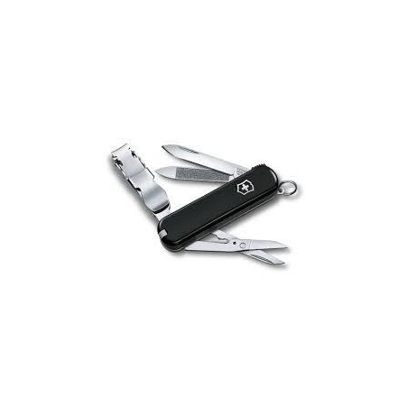 Victorinox coltello tagliaughie NailClip 580 con guancette nere