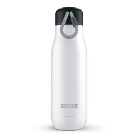 ZOKU Stainless Steel Bottle M Media Bottiglia termica di colore Bianco ml. 500 ZOKU Stainless Steel Bottle M Media Bottiglia termica di colore Bianco ml. 500