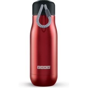 ZOKU Stainless Steel Bottle S Piccola Bottiglia termica di colore Rossa ml. 350 ZOKU Stainless Steel Bottle S Piccola Bottiglia termica di
