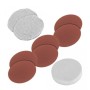 Einhell set completto cuffie con dischi carta abrasiva CC-PO 1100
