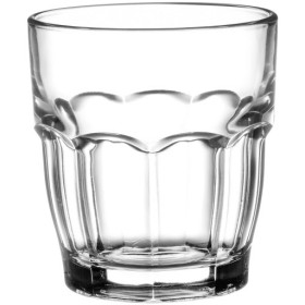 BORMIOLI BICCHIERE DI VETRO TEMPERATO ROCK BAR CL. 27 PZ. 36 BORMIOLI BICCHIERE DI VETRO TEMPERATO ROCK BAR CL. 27 PZ. 36
