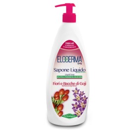ELODERMA SAPONE LIQUIDO MANI FIORI E BACCHE DI GOJI ml. 1000 ELODERMA SAPONE LIQUIDO MANI FIORI E BACCHE DI GOJI ml. 1000