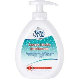 FRESH&CLEAN SAPONE LIQUIDO DISINFETTANTE P.M.C. ml. 300 FRESH&CLEAN SAPONE LIQUIDO DISINFETTANTE P.M.C. ml. 300