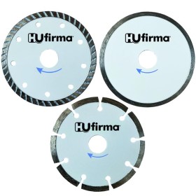 HU-FIRMA SET 3 PEZZI DISCHI DIAMANTATI  HOBBY WHITE DIA. MM. 115 HU-FIRMA SET 3 PEZZI DISCHI DIAMANTATI  HOBBY WHITE DIA. MM. 115