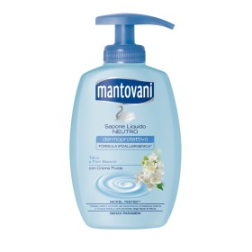 MANTOVANI SAPONE LIQUIDO MANI NEUTRO TALCO E FIORI ML. 300 MANTOVANI SAPONE LIQUIDO MANI NEUTRO TALCO E FIORI ML. 300