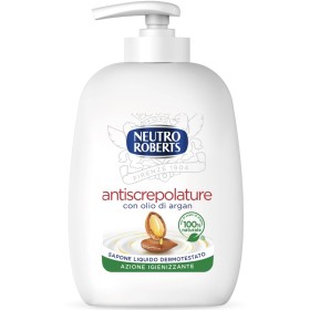 NEUTRO ROBERTS SAPONE LIQUIDO ANTISCREPOLATURE CON OLIO DI ARGAN AZIONE IGIENIZZANTE ML. 200 NEUTRO ROBERTS SAPONE LIQUIDO ANTISCREPOLATURE CON OLIO DI ARGAN AZIONE IGIENIZZANTE ML. 200