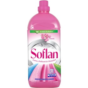 SOFLAN DETERSIVO LIQUIDO CAPI DELICATI BIVALENTE CLASSIC 15 LAVAGGI ml. 900 SOFLAN DETERSIVO LIQUIDO CAPI DELICATI BIVALENTE CLASSIC 15