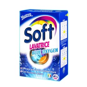 SOFT DETERSIVO BUCATO LAVATRICE IN POLVERE BLUE OXYGEN FUSTONE 100 E 5 LAVAGGI SOFT DETERSIVO BUCATO LAVATRICE IN POLVERE BLUE OXYGEN FUSTONE 100 E 5 LAVAGGI